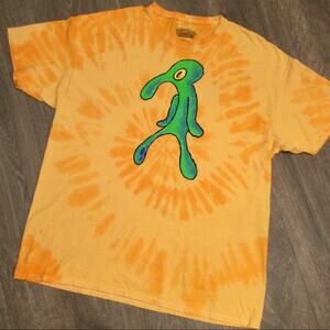Sponge Bob Square Pants orange tie dye T-Shirt 2XL